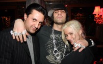 Criss Angel and Holly Madison