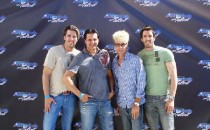 Johnathan Scott, Murray, Drew Scott at America's Got Talent (Property Brothers