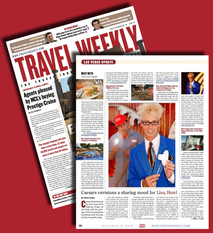 Cover - Travel Weekly