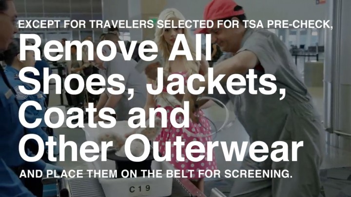 TSA Security Video featuring Murray Sawchuck, Chloe Crawford and Douglas 'Lefty' Leferovich